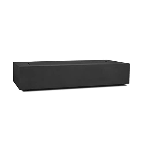 Lakeview Elysian 70-Inch Rectangle Propane Fire Table W/Ng Conversion Kit - Black - Scc9814Lpblk #TOP1