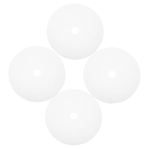 ABOOFAN 4pcs Sheets Drying Pad for Baking Reusable Use Small Meat Fabric Dehydrate Liners Right Parchment Dehydrator Kitchen Ovens Large Dryer Non Stick Silicone Mats White