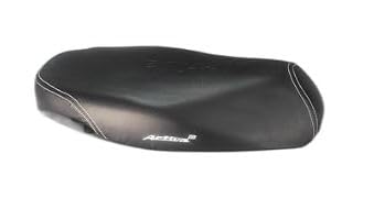 Image of Premium Water Resistant Seat Cover for Activa 3G Durable Black Stretchable Scooty Seat Protection Cover Design (Black - 7)