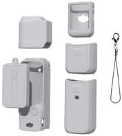 Coque silicone DJI Pocket 3 BRDRC anti-rayures pour objectif Creator