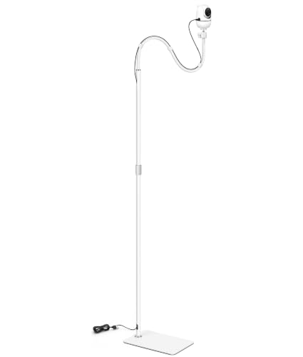KWTCUOI Baby Monitor Stand Adjustable Floor Mount for Nursery Camera