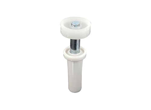 Rueda guía superior de resorte para puertas bi-fold FHC N6582 de nailon - Paquete de 2 unidades miniatura 2
