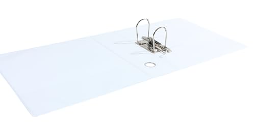 Bantex Arco de alavanca de inserção A4 de 70 mm com puxador de dedo branco