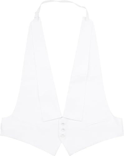 Suitable Smoking Weste Moldau weiß - Grösse M - Herren - Bekleidung - Regular-fit - Baumwolle -