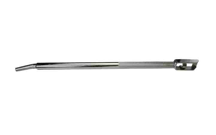 Image of Mytee Products 2 Pack 39.5 inch Combination Winch Bar for Flatbed Trailer - Chrome Carbon-Steel Combo Winch Bar with Non-Slip Handle & Square Head for Chain Lever Binders