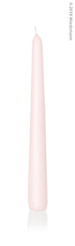 Spitzkerzen Rose 250 x 25 mm, 50 Stück im günstigen GASTRO Pack, konische Kerzen, Kerzen in konischer Form Cover