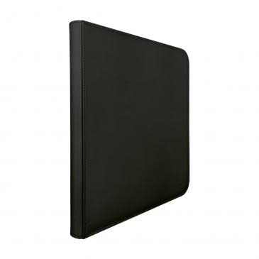 Ultra PRO - Vivid 12-Pocket Zippered PRO-Binder (Black)