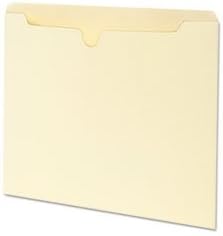 File Jackets, Letter, 11 Point Manila, 100/Box