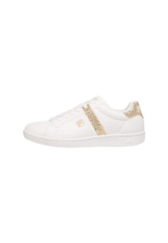 FILA Crosscourt 2 F Wmn, Zapatillas Mujer, Oro Blanco, 36 EU