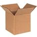 The Packaging Wholesalers Shipping Boxes, 6 x 6 x 6 Inches, 25-Count (BS060606)
