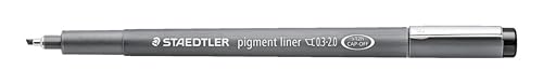 Staedtler 308 °C2/Pigment Liner Black Chisel Tip 0.3–2.00 mm