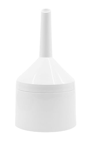 United Scientific™ 57105-A Polypropylene Buchner Funnel, 10.4cm O.D, 300mL Capacity, 2 Parts - Designed for 9cm Filter Paper
