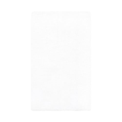 Image of Hudson Baby Unisex Baby Cotton Poly Flannel Burp Cloths, Lilac Elephants 10 Pack, One Size
