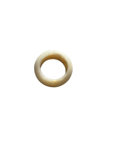 Voice of Source Bague en pierre précieuse corail aux propriétés mystiques et curatives, pouvoirs anti-mal, fait main à Bali, Corail, Corail