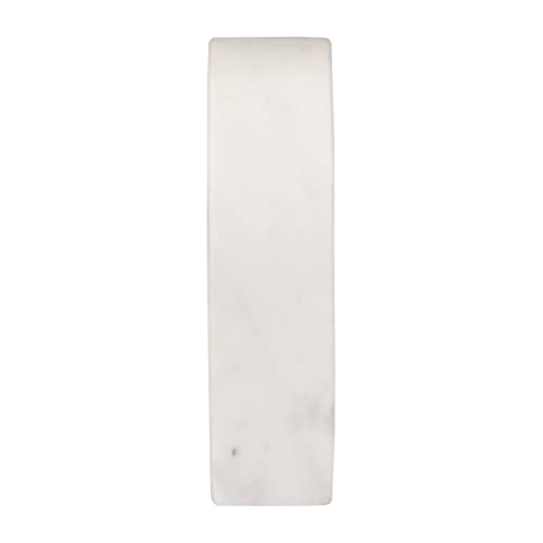 Decoración de mármol Horseshoe para mesa blanca, 5 x 2 x 6 pulg miniatura 3