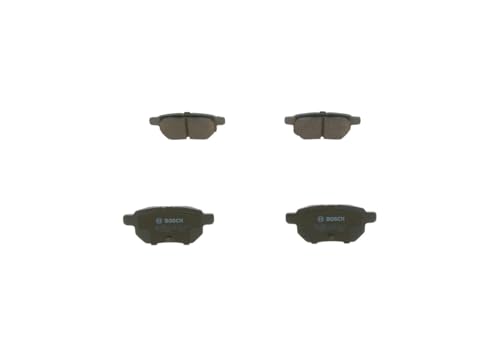 Bosch BP1127 - Auto Bremsbeläge hinten - Bosch-Qualität - für leises Bremsen mit wenig Staub - ECE-R90 zertifiziert - kupferfrei - 1 Set mit 4 Bremsbelägen
