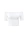 HUHOT Womens Basic Short Sleeves Off The Shoulder Short Cami White Crop Tops for Women Sexy