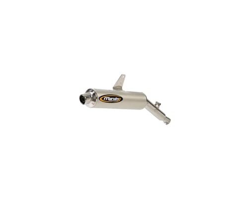 Silencieux Marving XT600 Amacal chromé pour Yamaha XT 600 et Ténéré 1984-1988