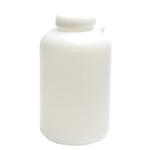 新潟精機 BeHAUS 日本製 ポリ広口ビン 中栓付 5000ml BW-5000