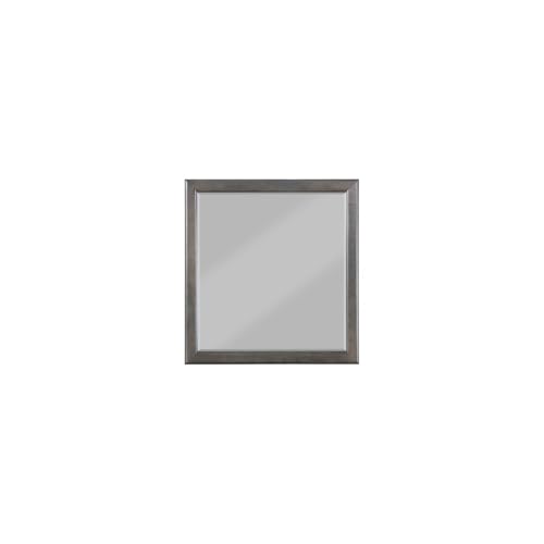 HomeStock Hollywood Regency Mirror, Dark Gray
