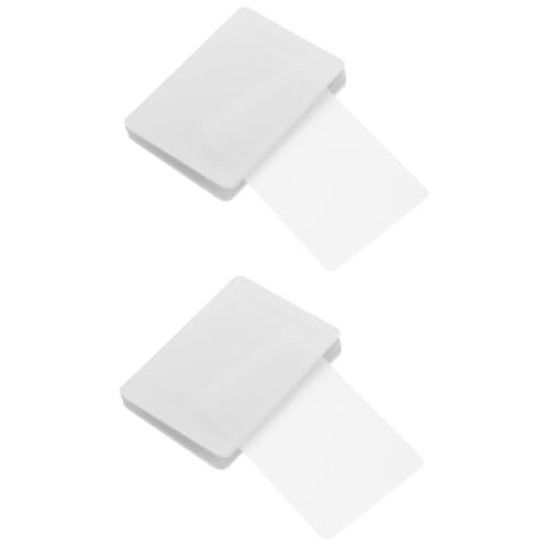 NUOBESTY 2 Juegos Película De Plástico Transparente Bolsas Laminadas Póster Protección Para Fotos De Pvc Transparente Película Termolaminadora Para Fotos Bolsas De Laminación 100 Hojas * 2