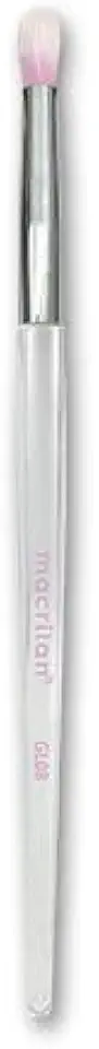 Pincel para Esfumar Macrilan GL08 - Profissional, Cerdas Macias, Côncavo Perfeito - Linha Let's Glam