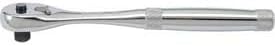 8.5 x 0.37 in. Drive Premium Quick-Release Pear Head Ratchet Full Polish Chrome