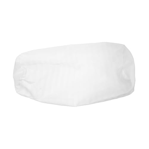 UKCOCO Funda de Almohada Redonda Cilíndrica para Soporte de Cuello Fundas Lavables para Almohadas Lumbar Compatible con Insertos Cilíndricos para Sofás y Uso