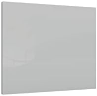 ALLboards Magnetic Black Glass Board 90x60cm, Frameless, Glass Magnetic Board, Tempered Glass, Writing Board
