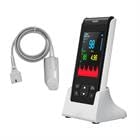 HOLFENRY Handheld Pulsoxymeter für Erwachsene, USB-C Aufladbarer Finger Sauerstoffsättigungsmonitor mit Kontinuierlicher Messung & Alarm, 1% Genauigkeit, Mehrbenutzer-Verwaltung, Graph-Display