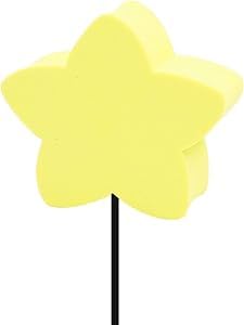 Yellow Heart-Shape Star Car Antenna Topper - Easy to Find Car in The Parking Lot - Antenna Ball Antenna Toppers Exterior Accessories (Star)