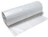 Norkan Plastic Poly Sheeting - 10 mil - 10' x 100' - Translucent Heavy-Duty Waterproof Vapor Barrier for Construction, Painting, Landscaping, and DIY Projects