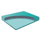 BEDROOM Hardside Waterbed Mattress Full Motion-California King (84x72x9) Free 2 Year Conditioner