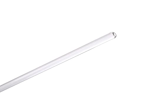 9pcs glass stir sticks glass stirring rod 1234 long 143939 diameter with both ends round 9