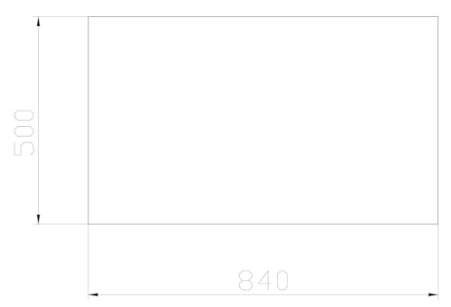 SÄUBER® 860 x 520mm Stainless Steel Kitchen Sink Single One 1.0 Bowl Inset Drop in Installation, Left Hand Drainer, 18/8 Grade Steel Sinks, Free Basket Strainer Waste - Image 3