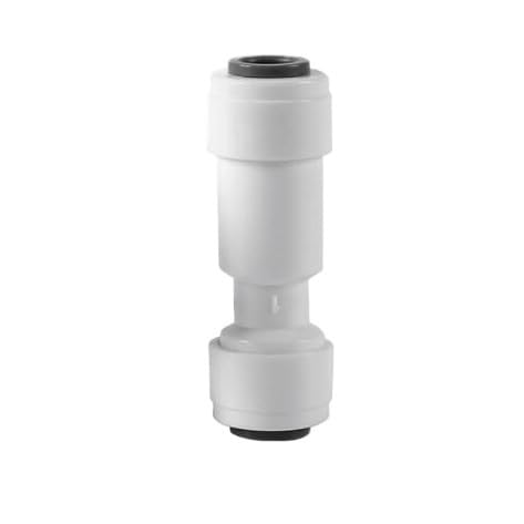 50 Stücke 1/4 "Einweg-RO-Wasser Rückschlagventil Gerade 6,35mm Schnellkupplung Schlauch