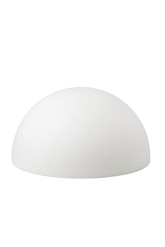 Lampe de jardin blanche 60 cm luminaire extérieur polyéthylène 32042W
