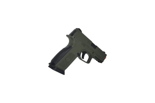 FN Herstal FNS-9 Airsoft Spring Pistol – w/ABS Polymer Spring Airsoft Pistol (Ranger Green) - Thumbnail 4