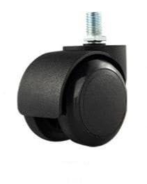 Anneaux de blocage universels 11mm pour chaise de bureau en polyuréthane noir, lot de 5