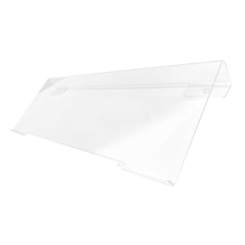 HOMSFOU Ergonomic Keyboard Stand for Desk Acrylic Computer Keyboard Lifter Home Office Accessory