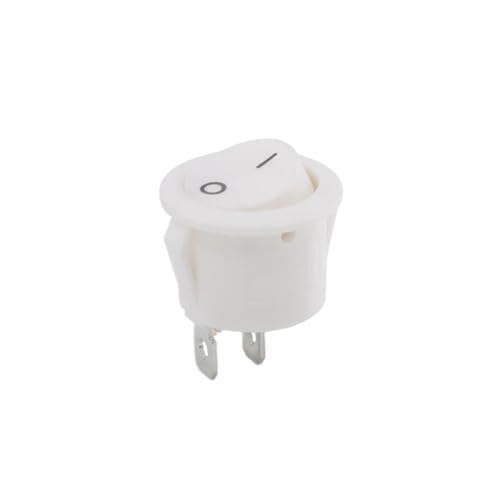 Interrupteur à bascule rond KCD1 2 PIN 20mm ON OFF pour tableau de bord auto x5