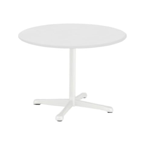 オカムラ ミーティングテーブル ホワイト 円型 丸テーブル