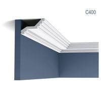 Cornisa Art Deco C400 molduras decorativas polímero para techos modernos 3