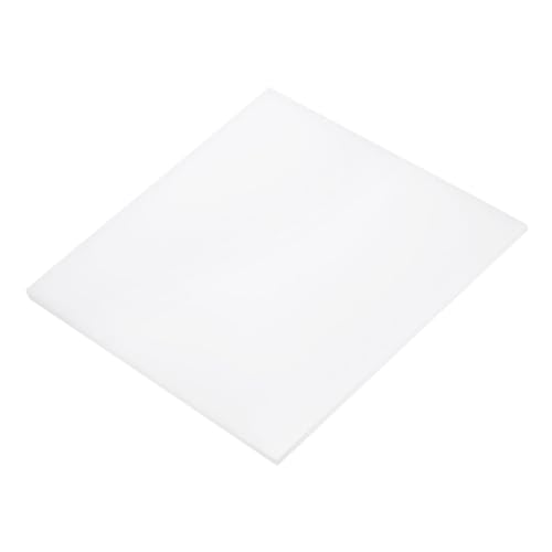 Image of DMiotech 12 x 12 x 3 /16 Inch Plastic UHMW Sheets, Ultra High Molecular Weight Polyethylene, Opaque White Polyethylene Board for Automotive, Chemical, Manufacturing, DIY Home Kitchen