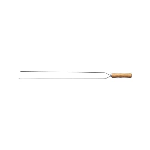 Espeto Duplo para Churrasco Tramontina 75cm 26419075 Madeira Natural
