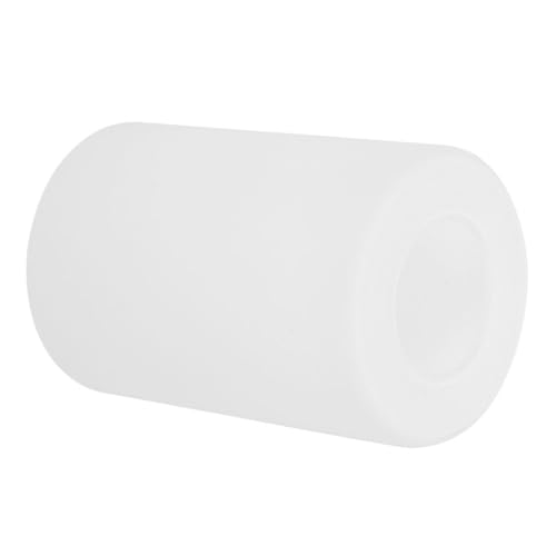 HOMSFOU Pantalla De Vidrio Cilíndrica Translúcida