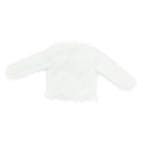 Ipetboom Abrigo LED para Mujer con Sintética Blanca Disfraz de Navidad con Luces Chaqueta de Fiesta Xl para Club y Baile Ropa Exterior Llamativa para Invierno