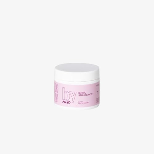 ByMe - Manteca limpiadora y desmaquillante con aceite de almendras dulces, manteca de karité y extracto de té verde, 150 ml