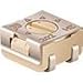 3314G-1-204E, Res Cermet Trimmer 200K Ohm 20% 0.25W(1/4W) 1(Elec)/1(Mech) Turns 2.45mm (5 X 6.2 X 2.55mm) Gull Wing SMD T/R (25 Items)