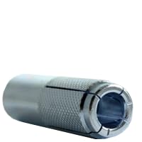Drop-in Anchor, 3/4 inch, Zinc Plated, 2-Pack
